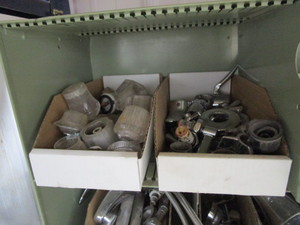 lot 96 image: Shop Cabinet wContents