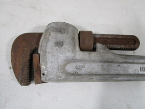 lot 119 image: 48 Alum Pipe Wrench (cut down to 36)