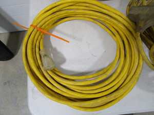 lot 123 image: Heavy Extension Chords