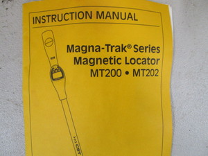 lot 136 image: CTS Magna-Track 200 Magnetic Locator