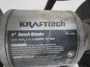 lot 165 image: 6 Bench Grinder