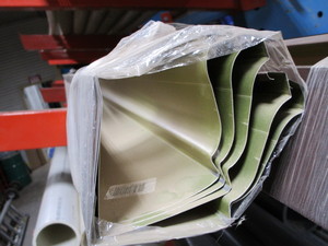lot 192 image: 15pcs of Rain Gutter 10 Long