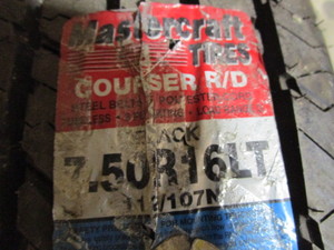 lot 235 image: (New) Trailer Wheel & Tire 7.50 R16 LT
