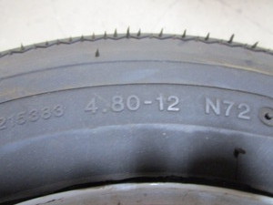 lot 237 image: (New) Trailer Wheel & Tire 4.80-12