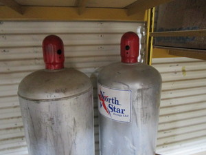 lot 242 image: (2) Propane Tanks