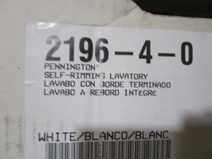 lot 245 image: (3) (New) Bathroom Sinks