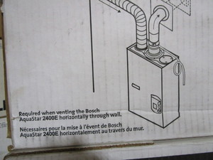 lot 247 image: (2) (New) Water Heater Vent Kits