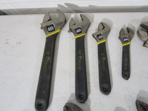 lot 300 image: Crescent Wrenches & Pliers