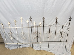 lot 6 image: 2 New Shabby Chic Trellis  Fence Panels