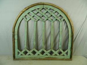 lot 42 image: New Recycled Wood Window Decoration