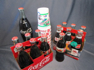 lot 164 image: CocaCola Six Packs