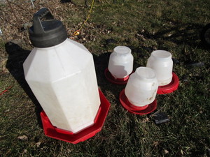 lot 228 image: Chicken Waterers