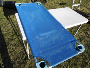 lot 231 image: Poly Tables, Drying Stand