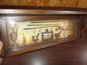 lot 58 image: Golf Shadowbox