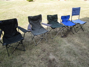 lot 46 image: Folding Camp Chairs
