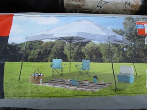 lot 45 image: Instant Canopy & Camp Table