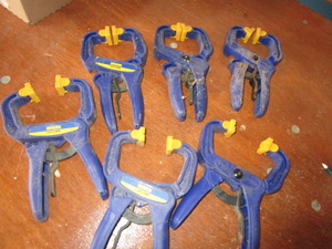 lot 192 image: Ratcheting Clamps