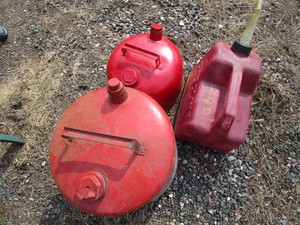 lot 240 image: Gas Cans