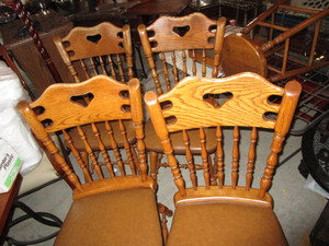lot 39 image: Dining Chairs