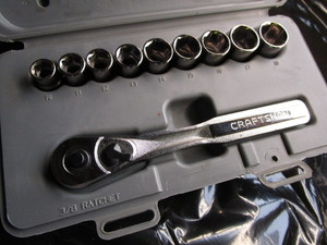 lot 216 image: Craftsman Sockets