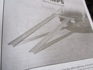 lot 257 image: Steel Utility Ramps