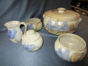lot 63 image: Hand Thrown Pottery