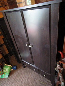 lot 109 image: Black Cabinet