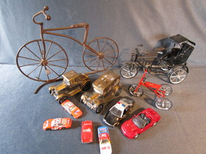 lot 94 image: Bicycle, Trucks, Rickshaw