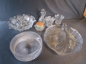 lot 97 image: Antique & Lead Crystal
