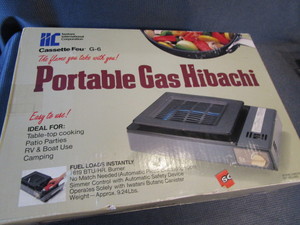 lot 345 image: Portable Gas Hibachi