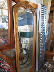 lot 383 image: Full Length Wall Mirror
