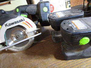 lot 315 image: Cordless Saw, Batteries, Charger