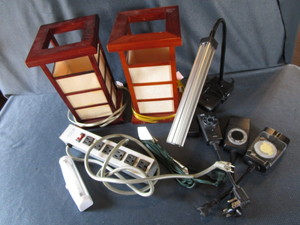 lot 425 image: Lamps, Light, Timers, Power Strips