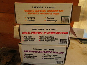 lot 435 image: Clear Plastic Sheeting