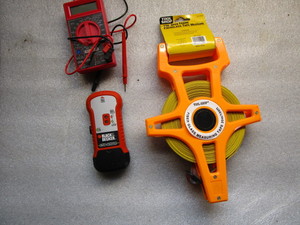 lot 448 image: Tape, Sensor, Multi Meter
