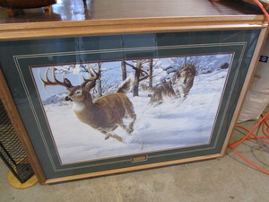 lot 452 image: Bucking The Odds Print