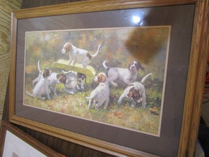 lot 456 image: Weighing At Elhew Print