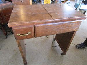 lot 460 image: Cabinet Sew Machine