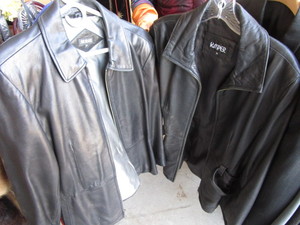 lot 497 image: Leather Jackets