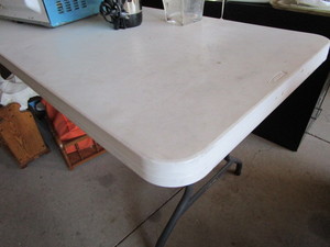 lot 507 image: Poly Folding Table