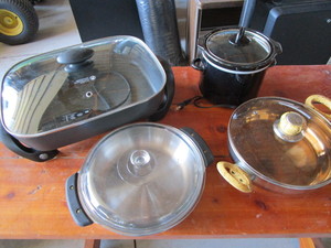 lot 508 image: Fry Pan, Revere & BSM Cookware