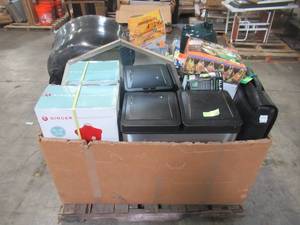 lot 346 image: WHOLESALE MIXED PALLET OF MICELLANOUS SMALL HOUSEWARES