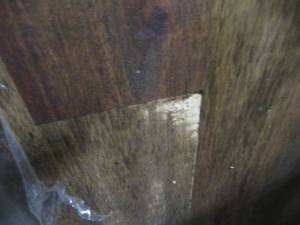 lot 614 image: Butcher Block Unfinished Acacia 6 ft. L x 25 in. D x 1 in. T