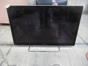lot 61 image: Sony NSX-40GT1 40-Inch 1080p 60 Hz LED HDTV Featuring Google TV, Black