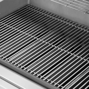 lot 70 image: Weber Genesis II S-435 4-Burner Propane Gas Grill in Stainless with Built-In Thermometer and Side Burner 62006001