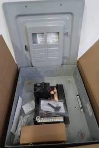 lot 615 image: Siemens 100 Amp 10-Space 20-Circuit Main Breaker Load Center Renovation Value-Pack