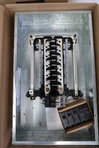 lot 620 image: GE 100 Amp 20-Space 20-Circuit Main Breaker Indoor Load Center Contractor Kit