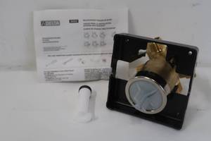 lot 643 image: Delta MultiChoice Universal Tub and Shower Valve Body Rough-In Kit R10000-UNBX