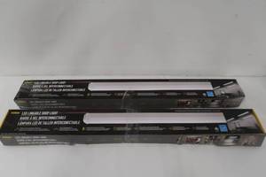 lot 600 image: Koda 46 LED Linkable Shop Light with Motion Sensor and Remote 2-pack