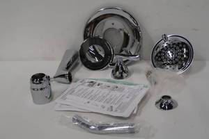 lot 618 image: American Standard Chatfield Single-Handle 3-Spray Tub and Shower Faucet with 1.8 GPM in Chrome